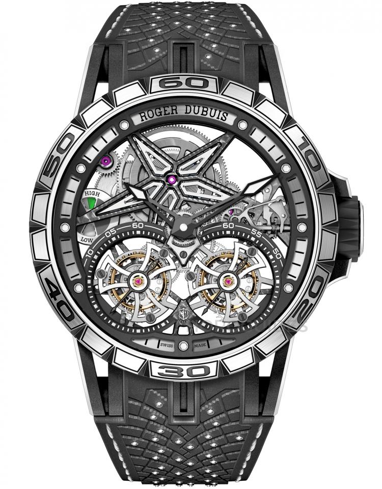 Excalibur Pirelli Ice Zero 2 鏤空雙飛行陀飛輪腕錶