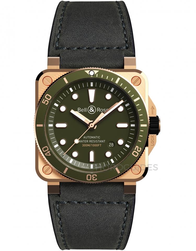 BELL & ROSS 柏萊士 - INSTRUMENTS系列 - BR0392-D-G-BR/SCA