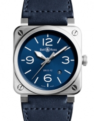 BELL & ROSS 柏萊士 INSTRUMENTS BR 03-92 BLUE STEEL
