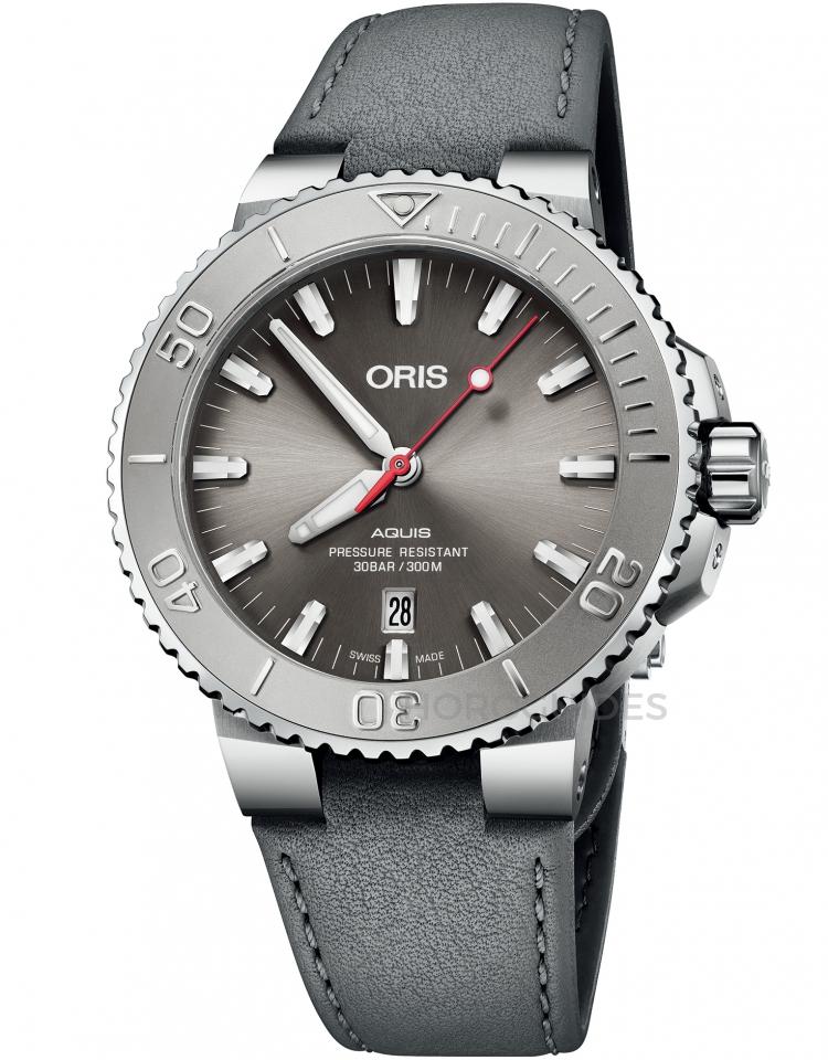 ORIS 豪利時 - AQUIS系列 - 01 733 7730 4153-07 5 24 11EB