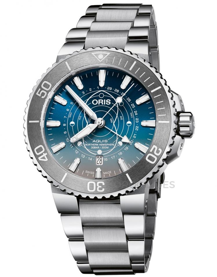 ORIS 豪利時 - AQUIS系列 - 01 761 7765 4185-Set