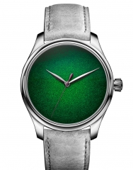 H. MOSER 亨利慕時 勇創者 Endeavour勇創者大三針萊姆綠概念錶