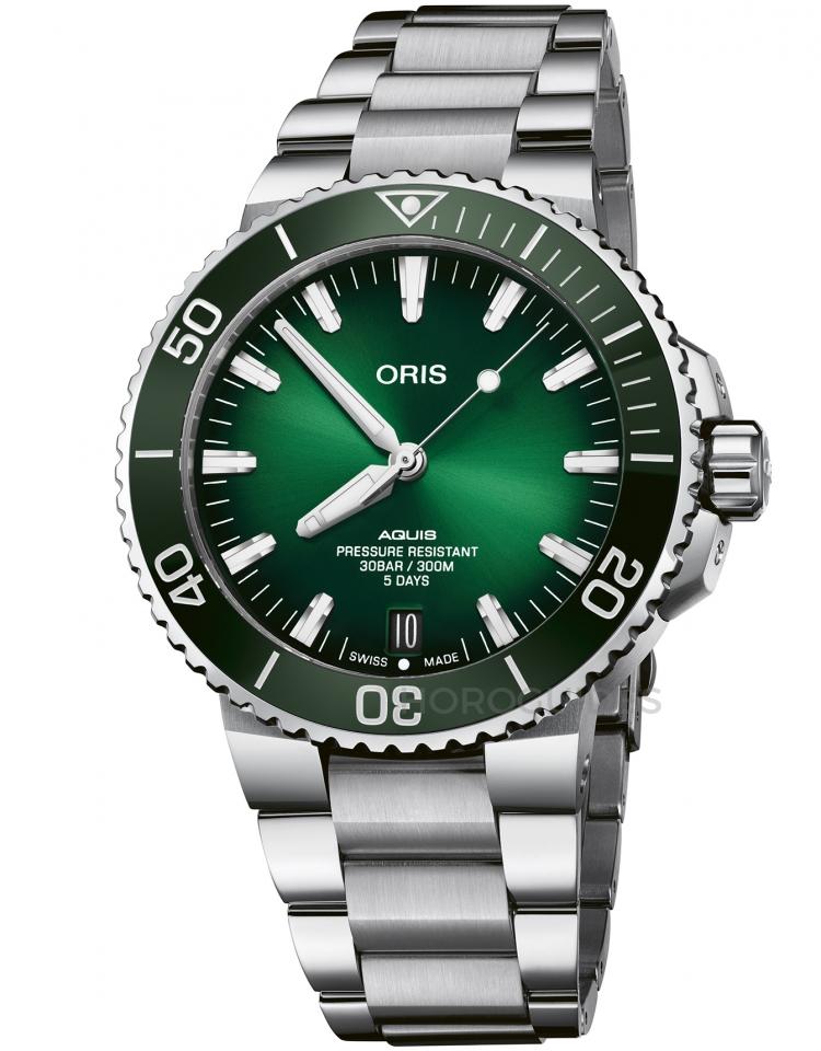 ORIS 豪利時 - AQUIS系列 - 01 400 7763 4157-07 8 24 09PEB