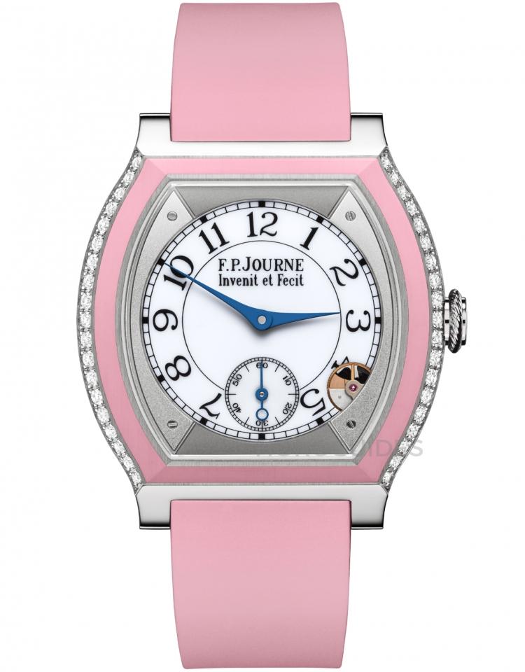 F.P.JOURNE F.P.JOURNE - ELEGANTE系列 - élégante 40 mm titanium inserts and 2 rows diamonds