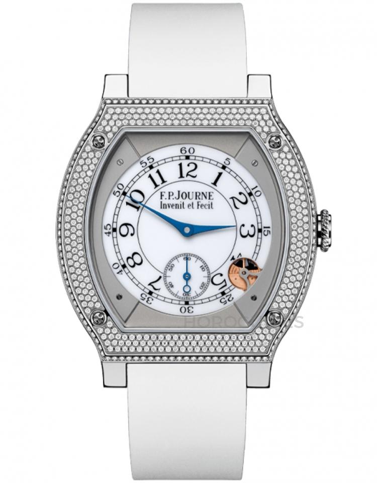 F.P.JOURNE F.P.JOURNE - ELEGANTE系列 - élégante 48mm titanium set with diamonds