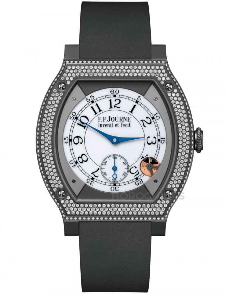 F.P.JOURNE F.P.JOURNE - ELEGANTE系列 - élégante 48 mm titalyt® set with diamonds