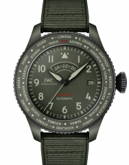 IWC 萬國錶 飛行員 TOP GUN 海軍空戰部隊 「森林地」特別版