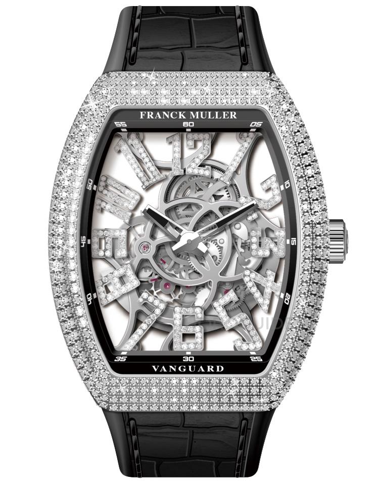 FRANCK MULLER 法穆蘭 - VANGUARD系列 - (Vanguard Slim Skeleton)