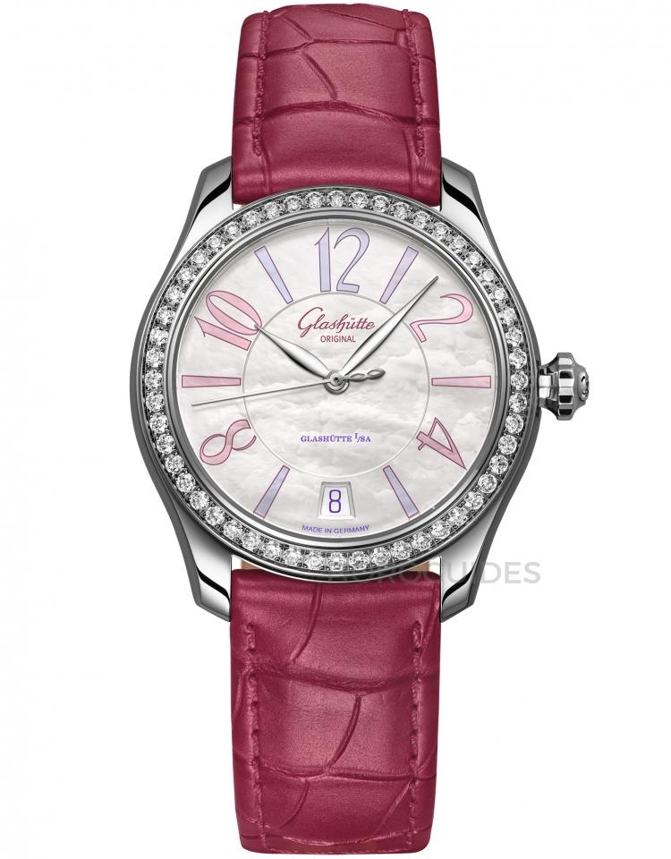 GLASHÜTTE ORIGINAL 格拉蘇蒂 原創 - 女錶系列 - 1-39-22-22-22-04