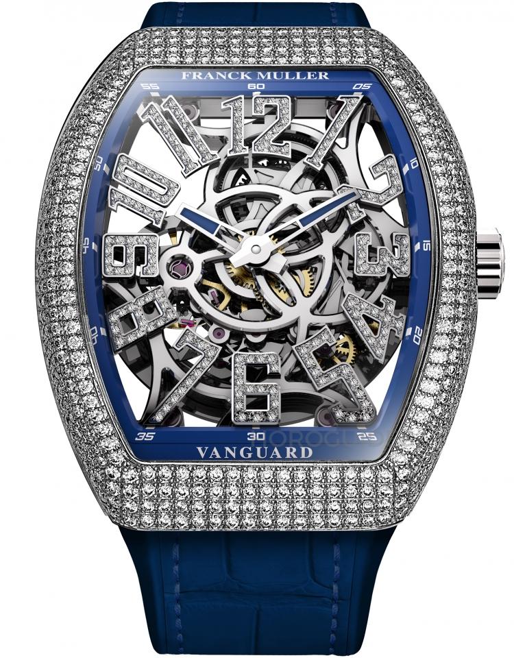 FRANCK MULLER 法穆蘭 - VANGUARD系列 - V 41 S AT SQT D NBR CD (BU) AC-OG