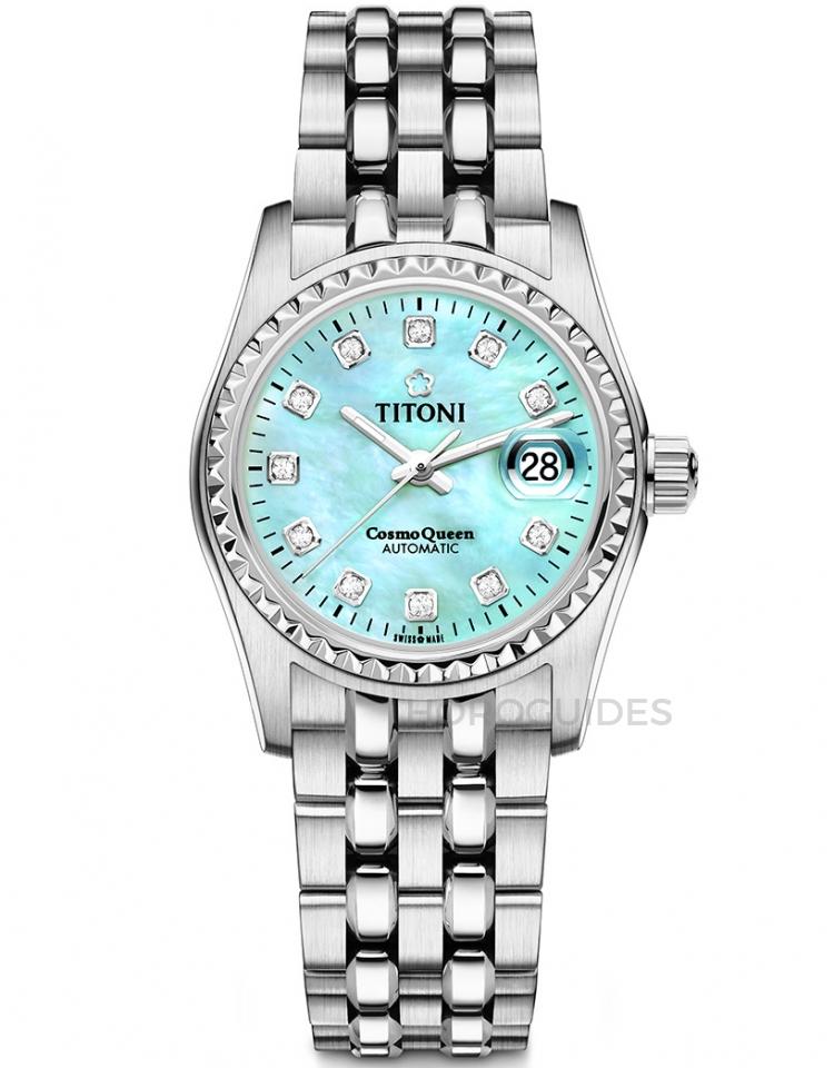 TITONI 瑞士梅花錶 - COSMO系列 - 729 S-720