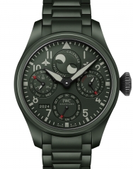 IWC 萬國錶 飛行員 TOP GUN海軍空戰部隊萬年曆腕錶「「森林地」特別版