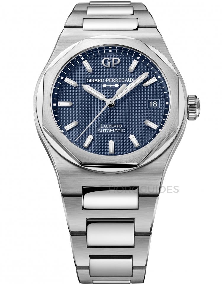 GIRARD-PERREGAUX 芝柏表 - LAUREATO系列 - 81005-11-3460-1CM