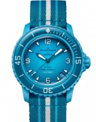 SWATCH 斯沃琪 Blancpain X Swatch BLUE LAGOON