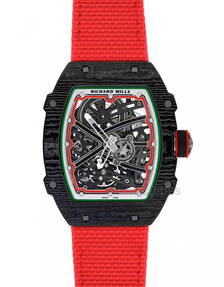 RM 67-02 Extra-Flat Automatic Italy Carbon TPT