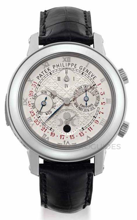 PATEK PHILIPPE 百達翡麗 - 超級複雜功能時計系列 - 5002P 鉑金