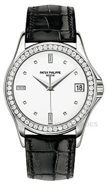PATEK PHILIPPE 百達翡麗 - CALATRAVA系列 - 5108G 白盤