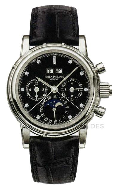 PATEK PHILIPPE 百達翡麗 - 超級複雜功能時計系列 - 5004P黑色表盤