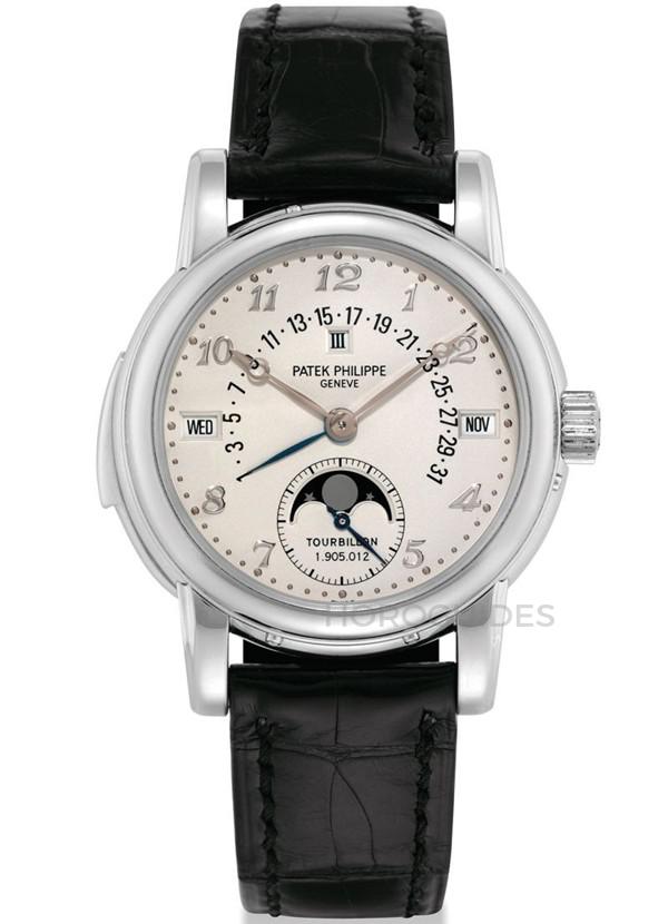 PATEK PHILIPPE 百達翡麗 - 超級複雜功能時計系列 - 5016G白金 白盤