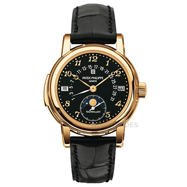 PATEK PHILIPPE 百達翡麗 - 超級複雜功能時計系列 - 5016J黃金 黑盤