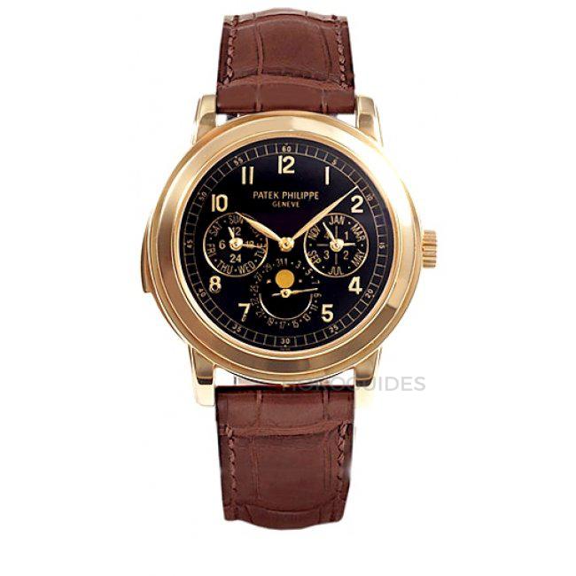 PATEK PHILIPPE 百達翡麗 - 超級複雜功能時計系列 - 5074R玫瑰金 黑盤
